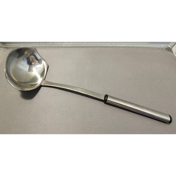 Vintage Hackman 18/10 Stainless 10-1/2" Soup/Gravy Ladle - Picture 1 of 8
